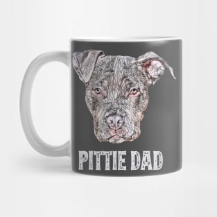 American Pit Bull Dad Father's Day Gift Mug